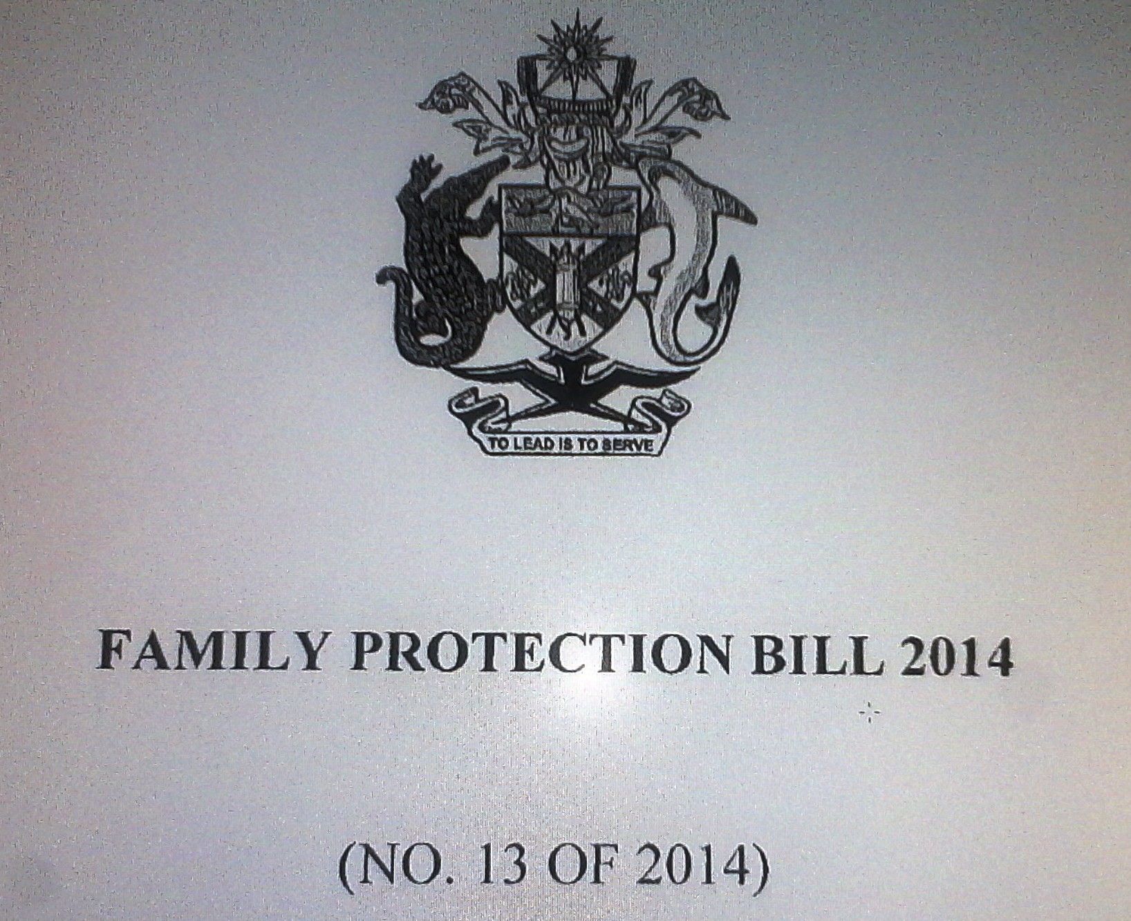 Claims by family members under the Family Protection Act