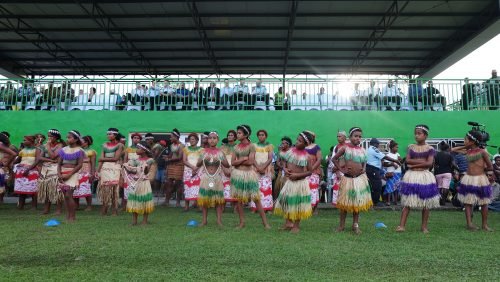 Let’s dance! A cultural ceremony welcomes RAMSI guests to Solomon