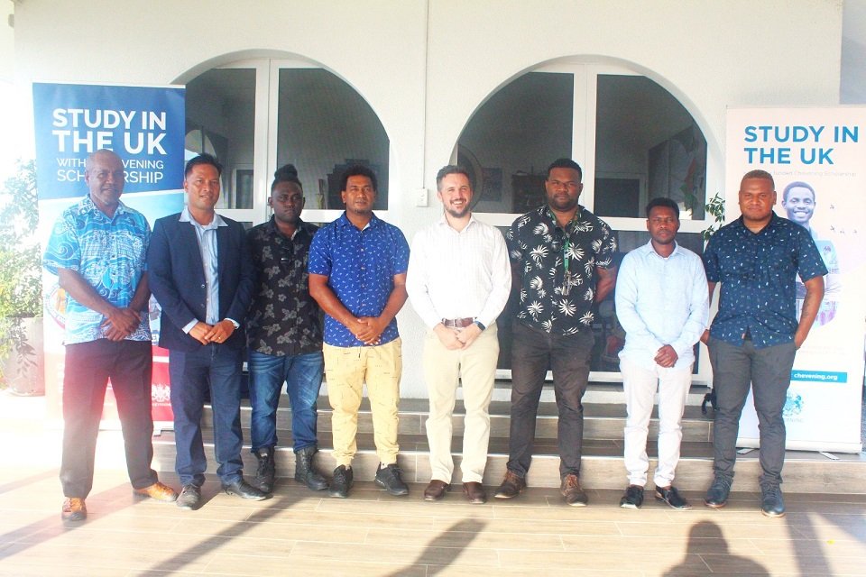 The UK awards a record seven Chevening Scholarships to Solomon