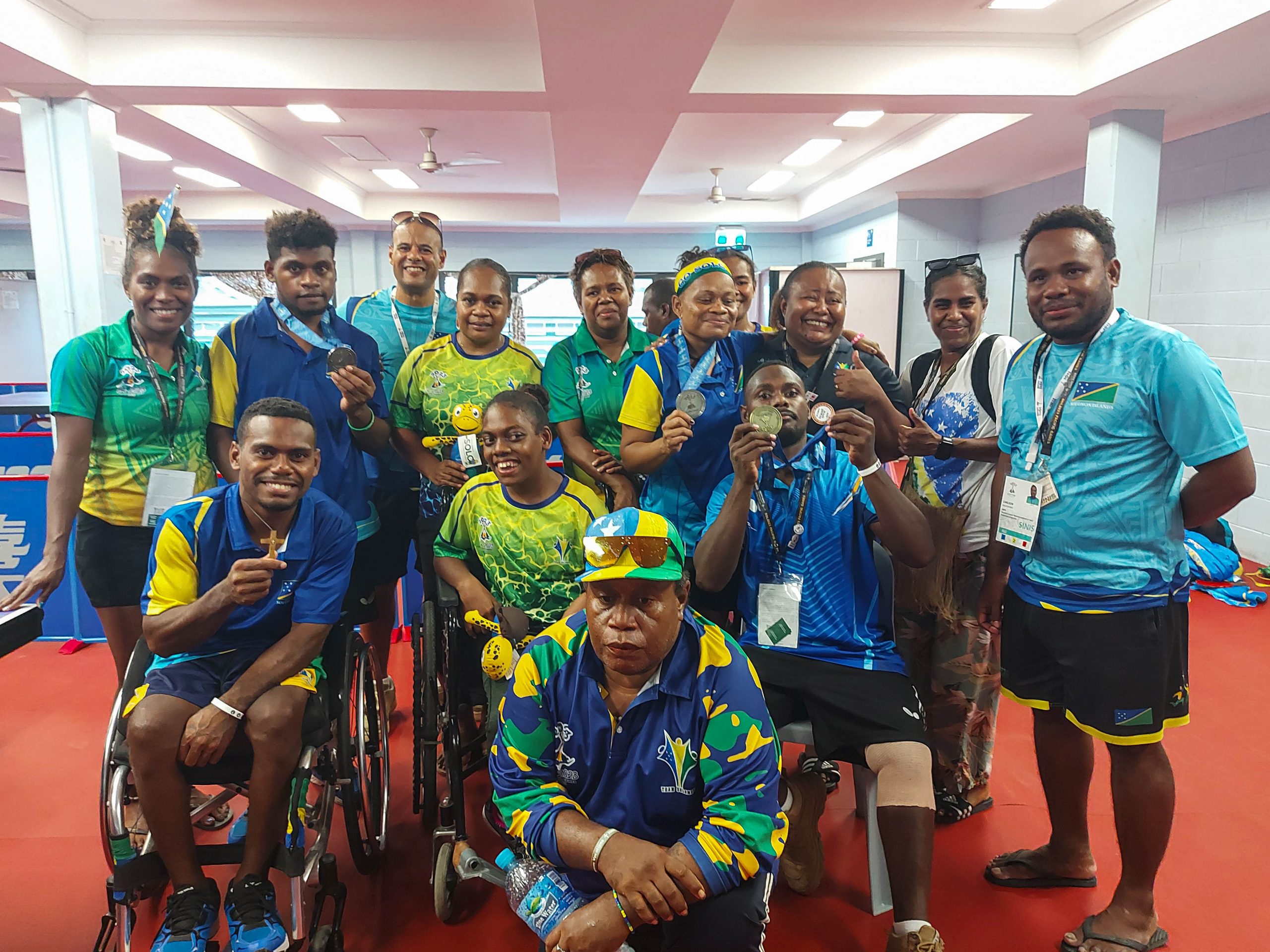 Solomon Islands’ Para Table Tennis Athletes Shine at Pacific Games