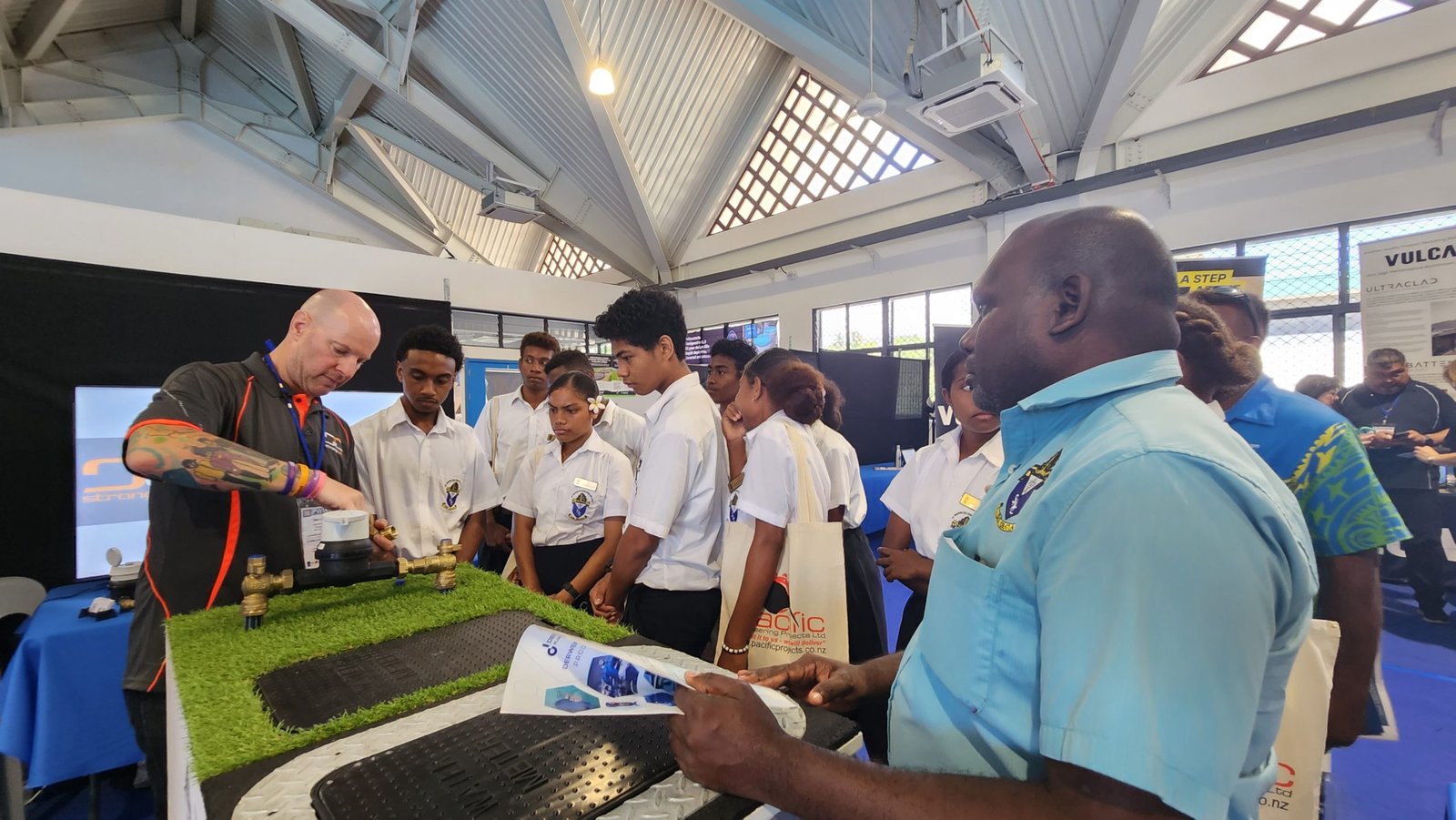 Students visit PWWA Expo Students visit PWWA Expo