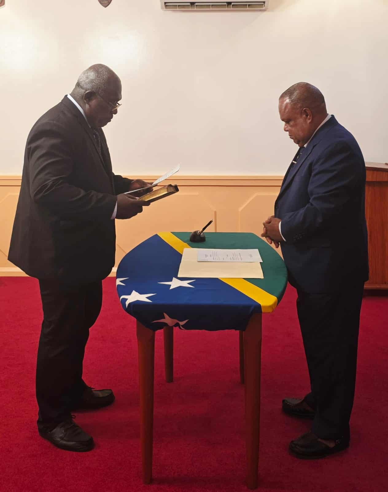 Gov’t appoints Aron Pitaqae as PS for MWYCFA