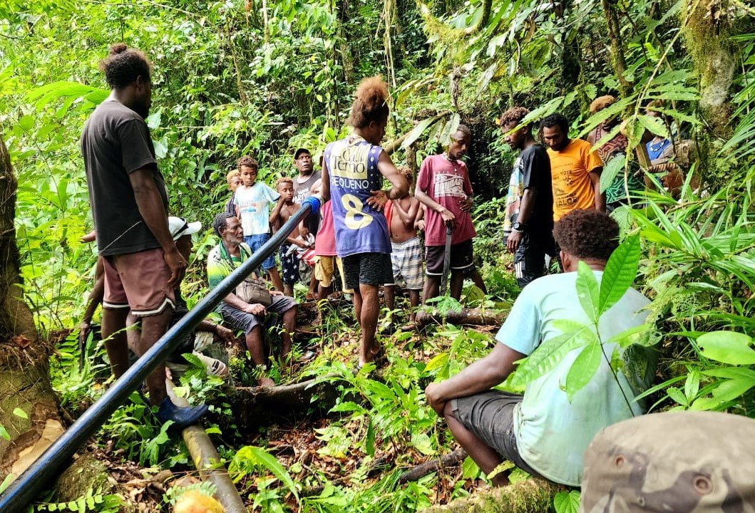 Lau-Mbaelelea Constituency brings fresh piped water supply to Goulu Community doorstep Lau-Mbaelelea Constituency brings fresh piped water supply to Goulu Community doorstep