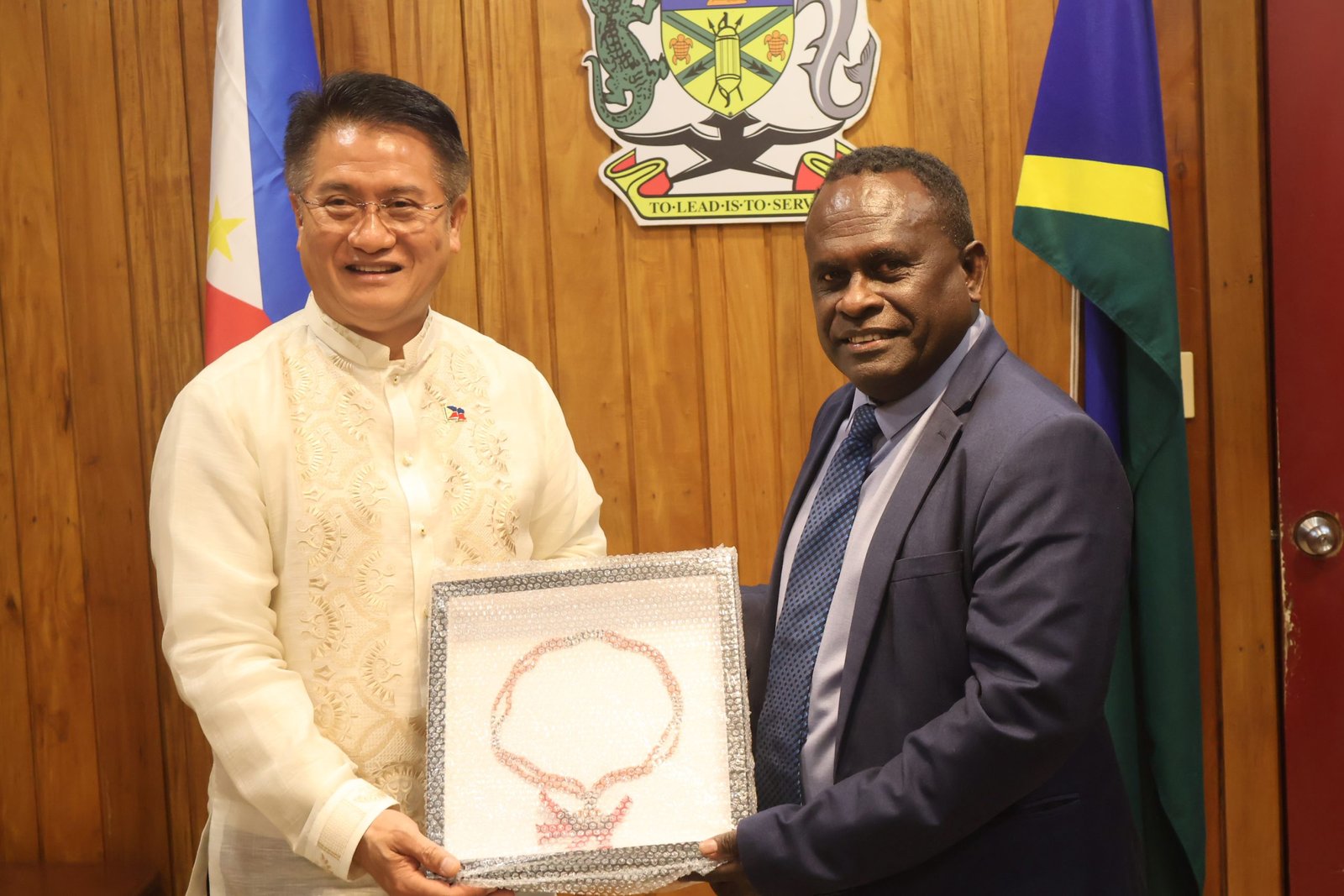 Acting PM receives Philippines Ambassador to Solomon Islands Acting PM receives Philippines Ambassador to Solomon Islands