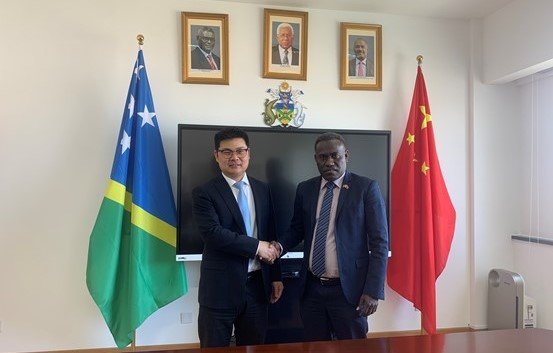 Solomon Islands in Talks with PRC on Cooperation Under the Belt and Road Initiative Solomon Islands in Talks with PRC on Cooperation Under the Belt and Road Initiative