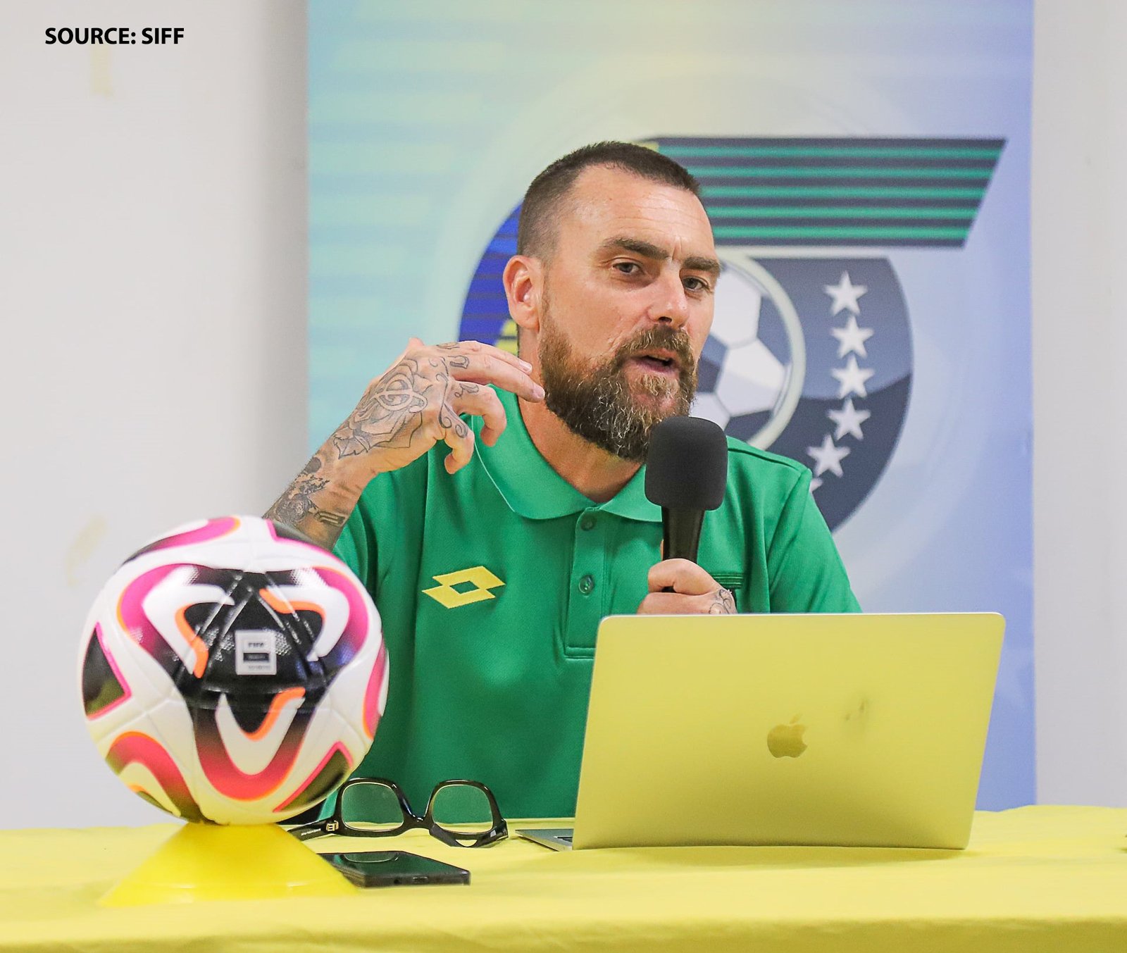 SIFF Appoints Daniel Barrett as Head Coach of Women’s National Football Team SIFF Appoints Daniel Barrett as Head Coach of Women’s National Football Team