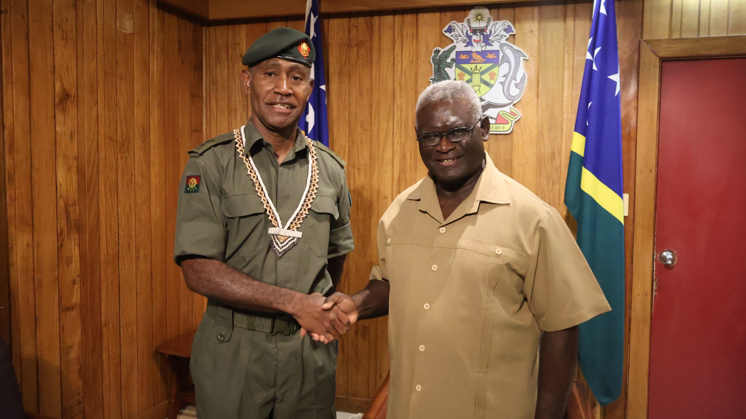 CARE- TAKER PM ACKNOWLEDGED FIJI MILITARY’S COMMUNITY ENGAGEMENTS