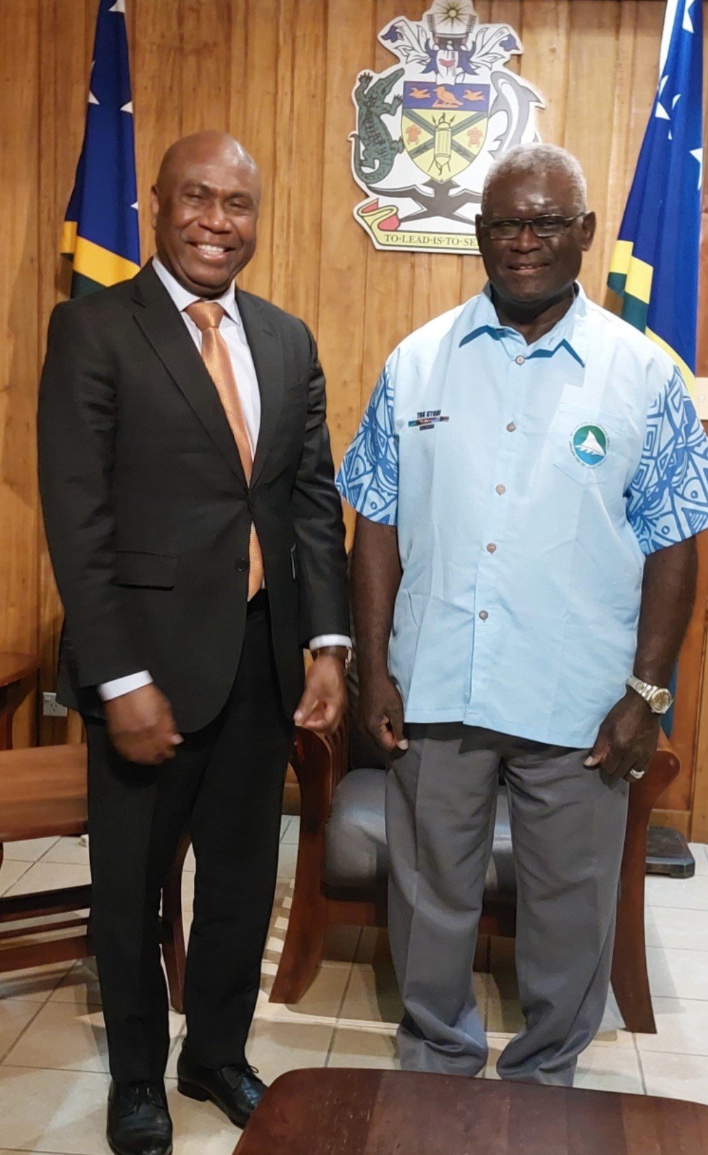 SI Ambassador to Belgium and EU pays courtesy call on Caretaker PM SI Ambassador to Belgium and EU pays courtesy call on Caretaker PM