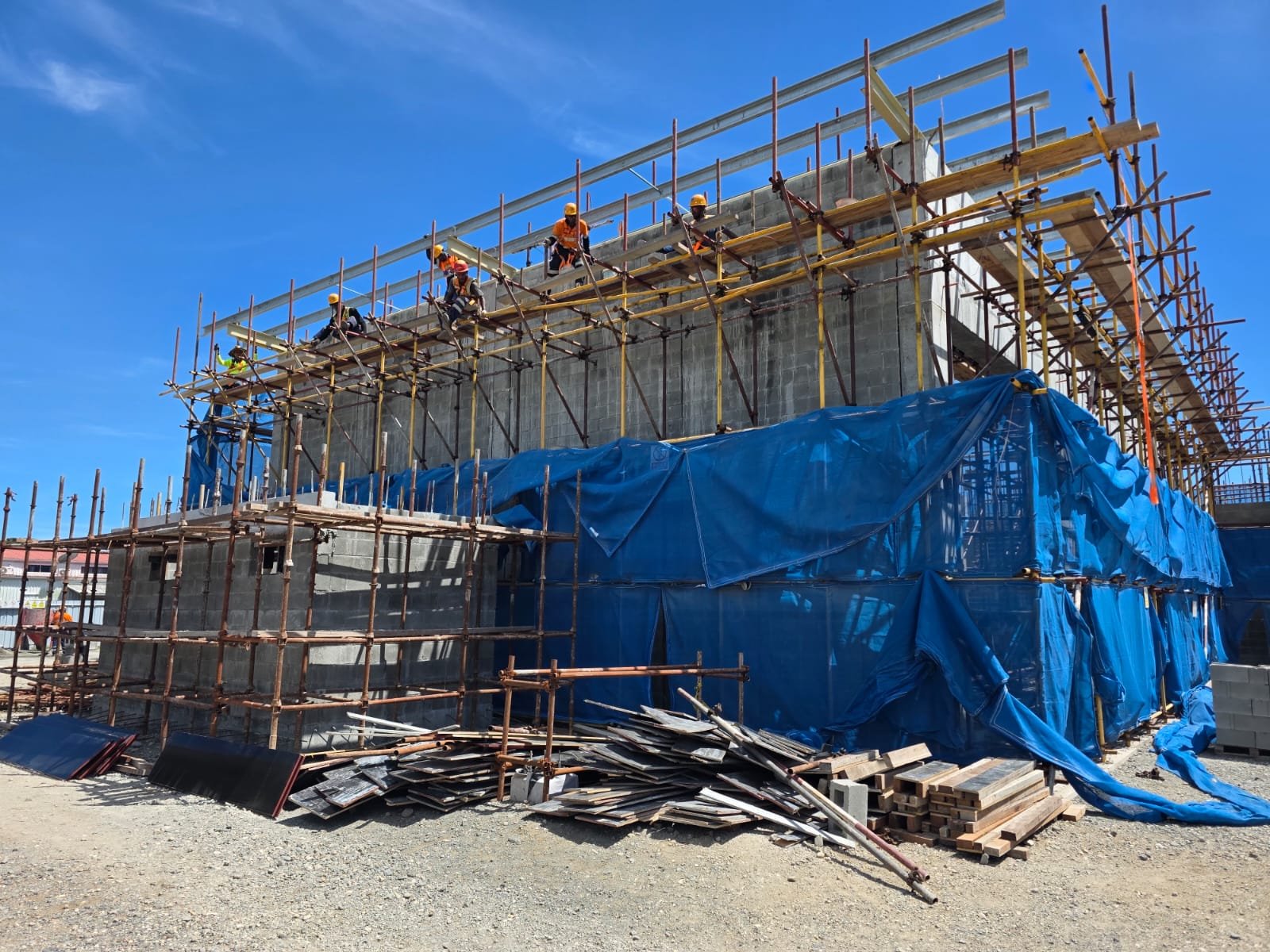 Steady progress on Rescue Fire Services Station at Honiara International Airport Steady progress on Rescue Fire Services Station at Honiara International Airport
