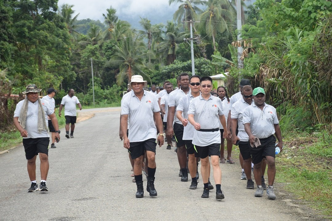 Auki police conduct route match Auki police conduct route match