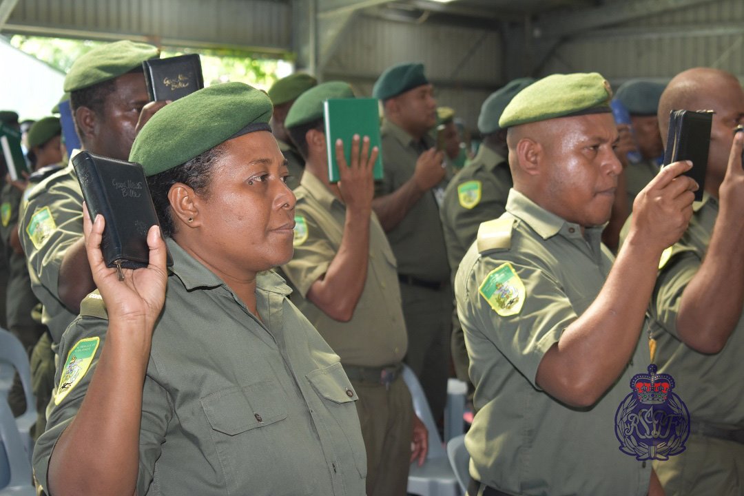 CSSI officers take oath of office in preparation for the PG23