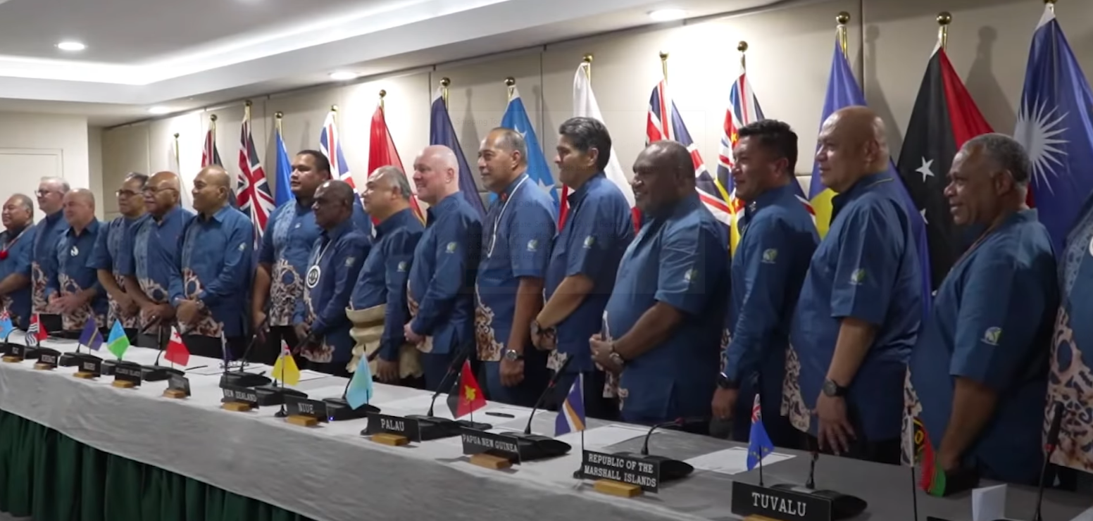 Pacific Leaders Sign Historic PRF Treaty Pacific Leaders Sign Historic PRF Treaty