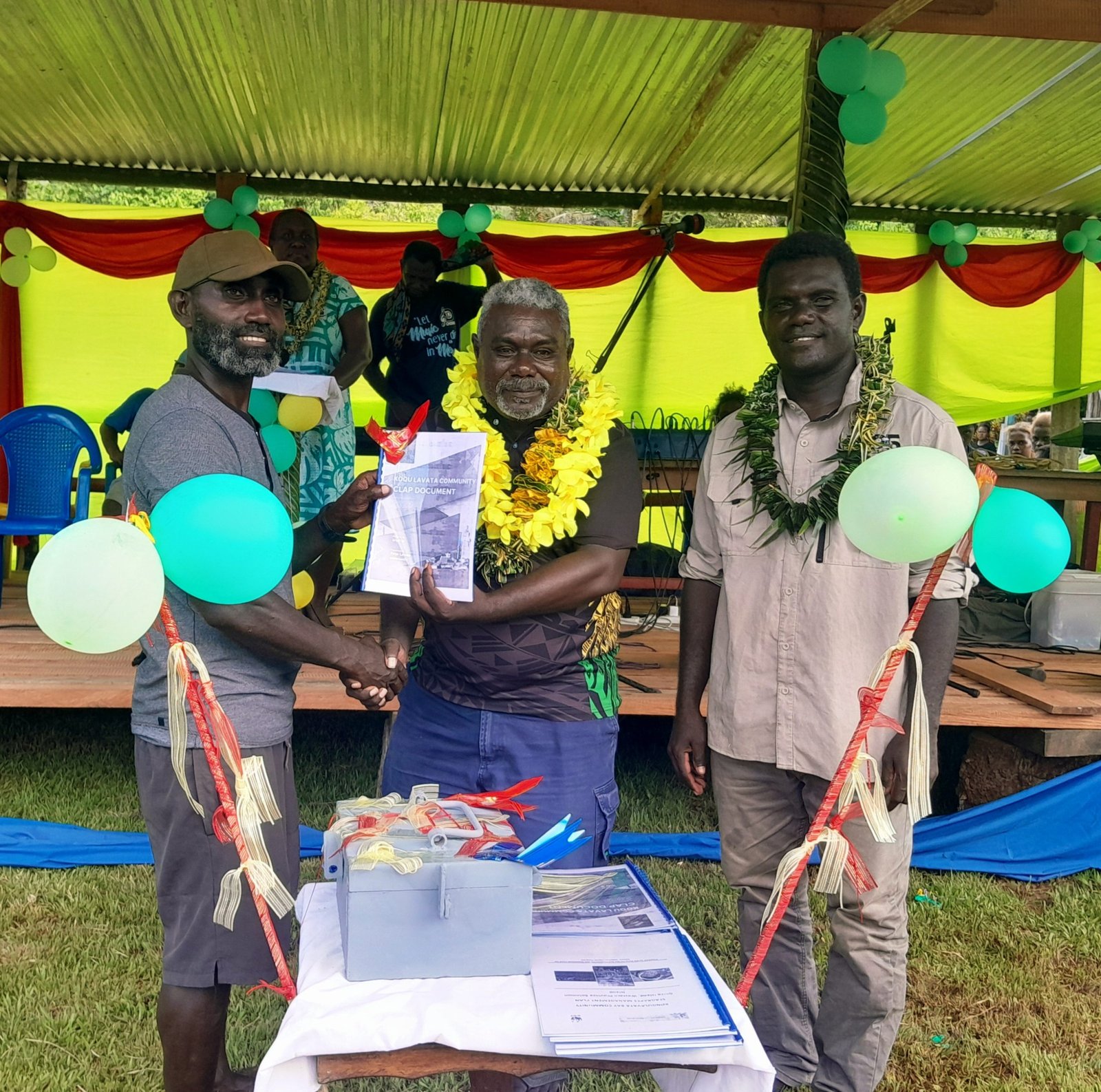 Kongulavata Community Launch Sea Grape Management Plans