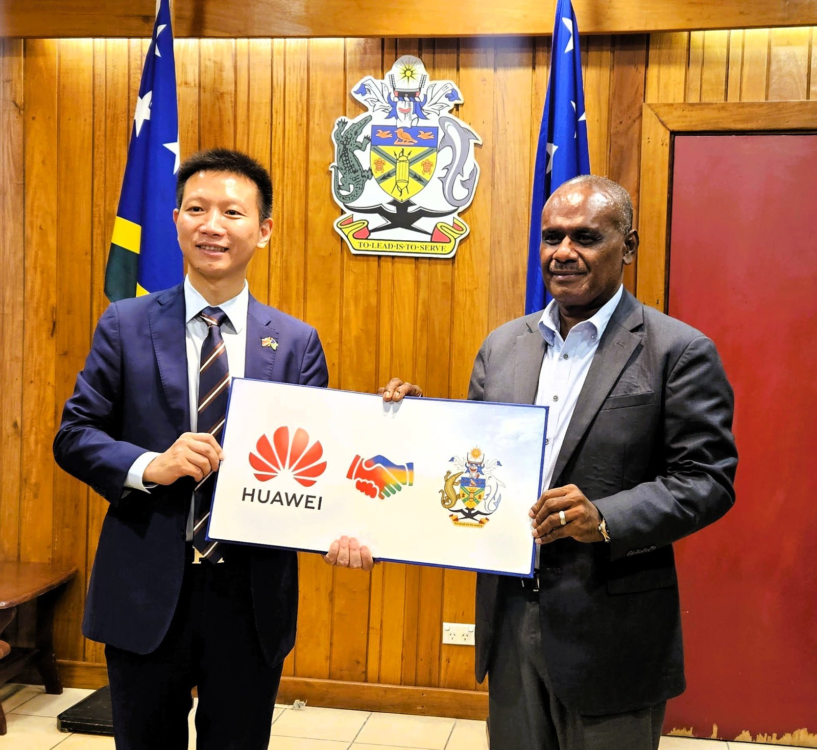PM Manele Welcomes Huawei’s Progress on Telecommunications Infrastructure PM Manele Welcomes Huawei’s Progress on Telecommunications Infrastructure
