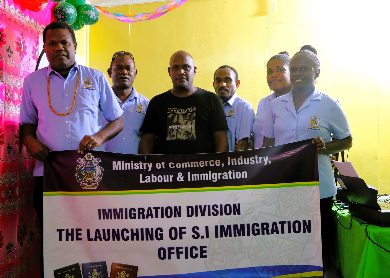 Immigration division opens passport office in Auki Immigration division opens passport office in Auki