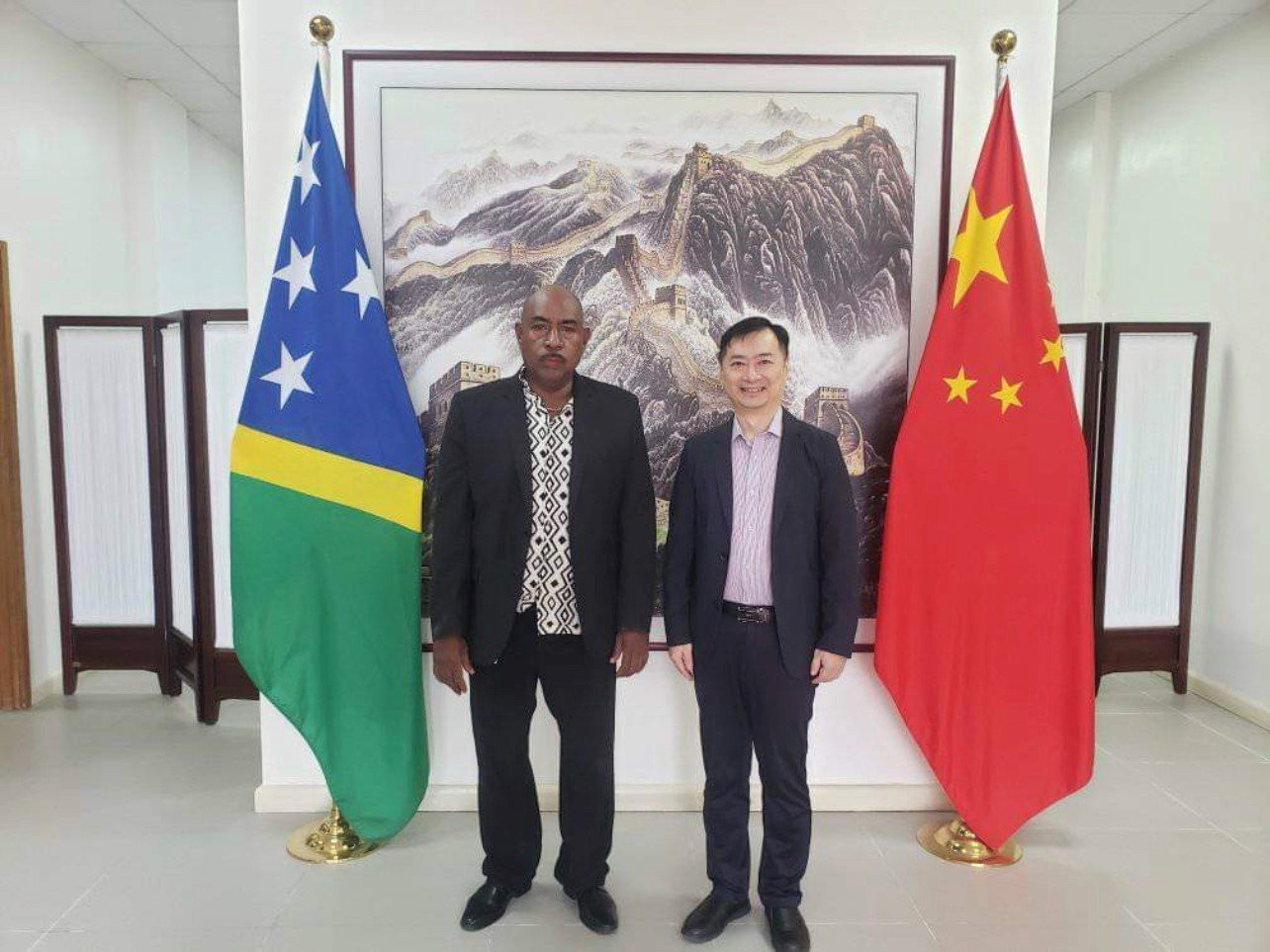 MP for Lau-Baelelea Meets with Chinese Ambassador to Strengthen Bilateral Relations MP for Lau-Baelelea Meets with Chinese Ambassador to Strengthen Bilateral Relations