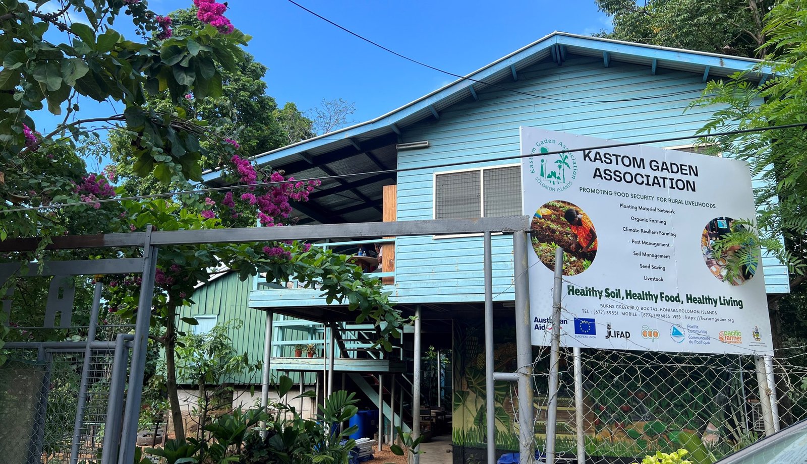 KASTOM GARDEN ASSOCIATION JOINS POLICY PITCH CAPACITY BUILDING (PIFON).