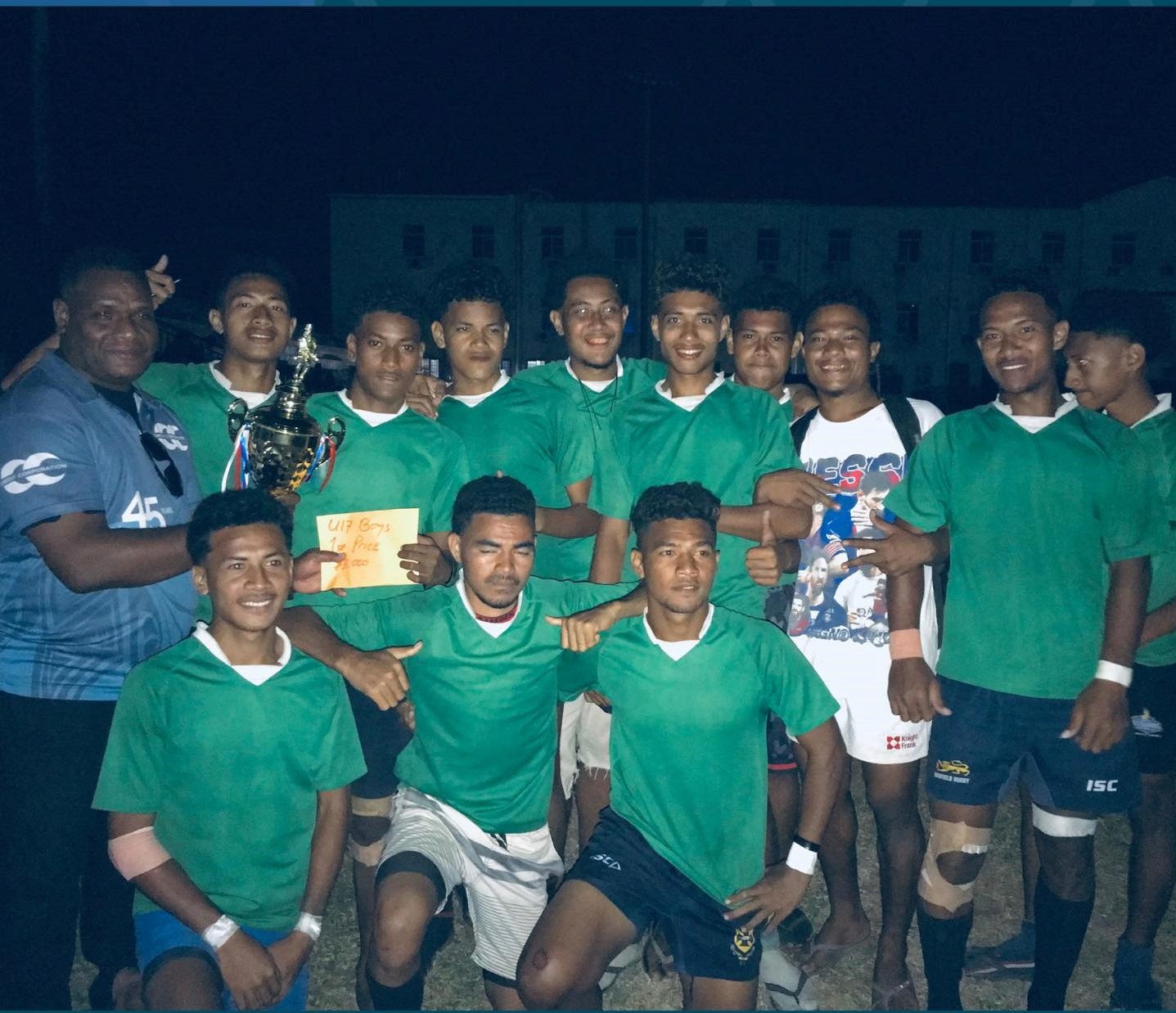 Koloale are the proud champs of the Credit Corporation High School rugby 7s Koloale are the proud champs of the Credit Corporation High School rugby 7s