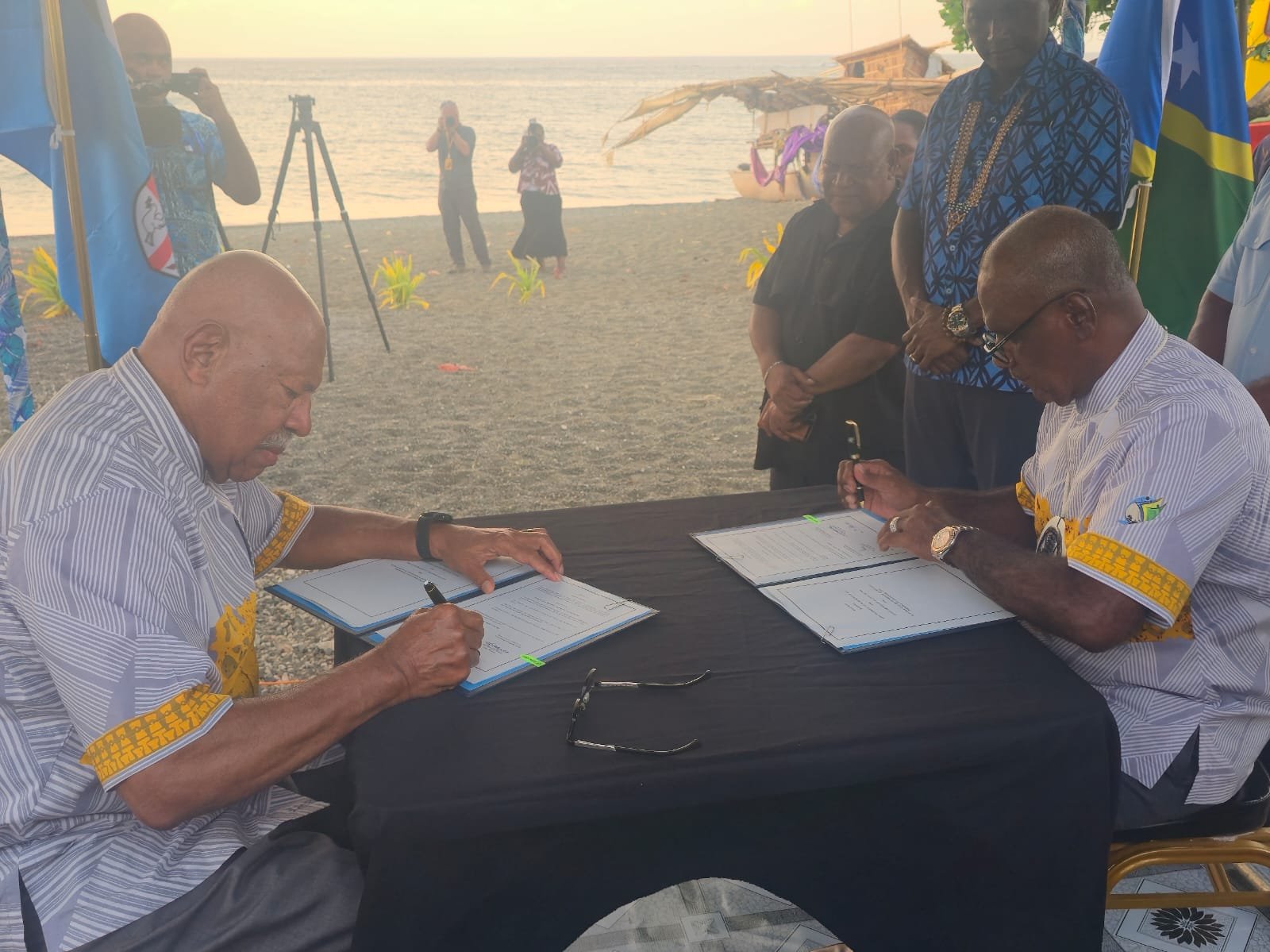 Solomon Islands and Fiji Strengthen Security Ties with New Agreement Solomon Islands and Fiji Strengthen Security Ties with New Agreement