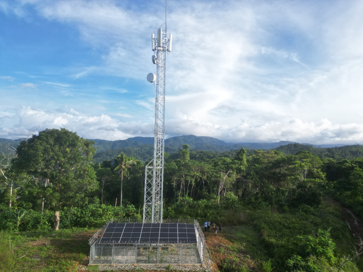 Two more new SINBIP Towers in Marovo connected Two more new SINBIP Towers in Marovo connected