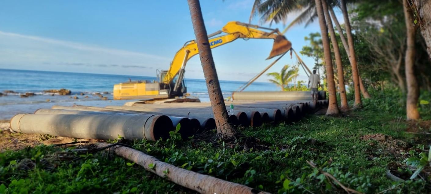 Contractor Welcomed at Bellona: Camp Set-Up Progresses, More Jobs for Locals Contractor Welcomed at Bellona: Camp Set-Up Progresses, More Jobs for Locals