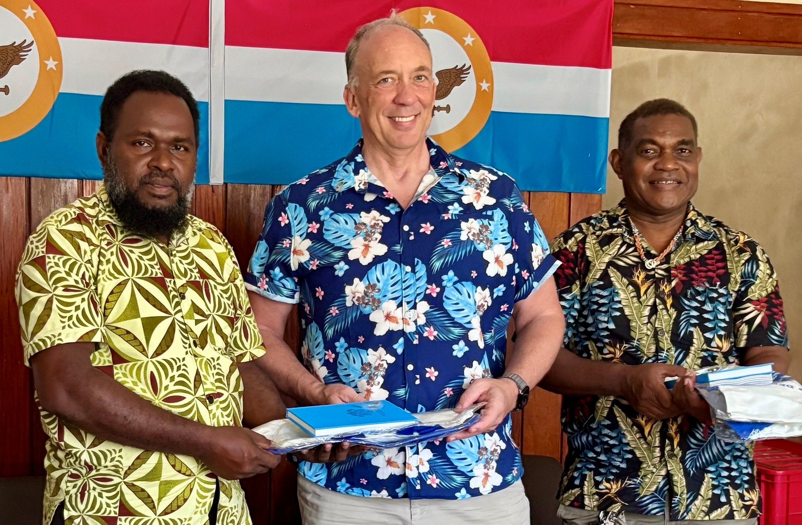 Charge d’Affaires William Furnish meets Provincial officials and partners in Malaita province Charge d’Affaires William Furnish meets Provincial officials and partners in Malaita province
