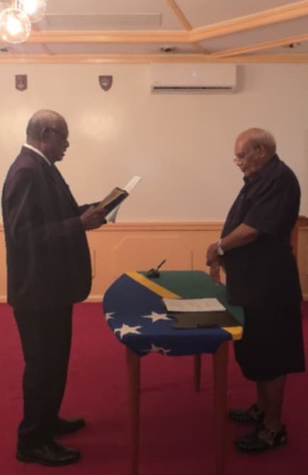 Maezama sworn in as PEC Chair Maezama sworn in as PEC Chair