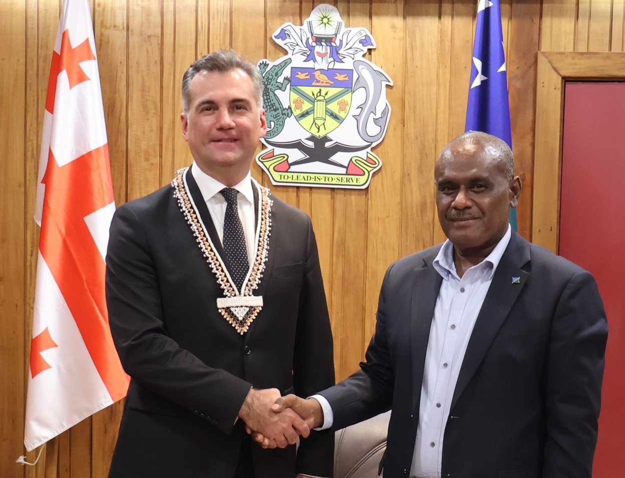 Solomon Islands welcomes new Georgian Ambassador and strengthens bilateral ties Solomon Islands welcomes new Georgian Ambassador and strengthens bilateral ties