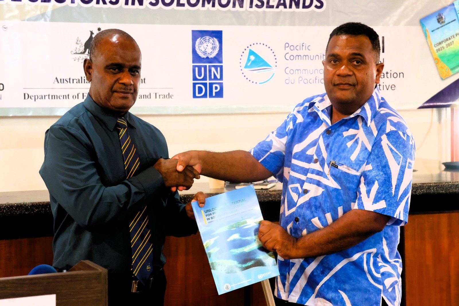 Prime Minister Manele Launches NDS Medium Term Review Report and Supporting Strategic Documents