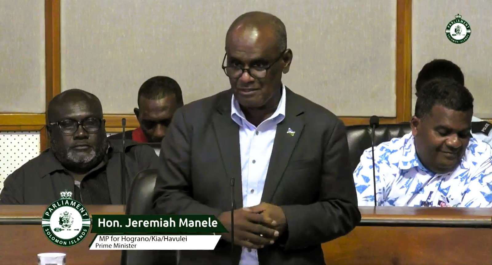 Prime Minister Manele Moves Motion for Parliament to Reconvene on 24 November Prime Minister Manele Moves Motion for Parliament to Reconvene on 24 November