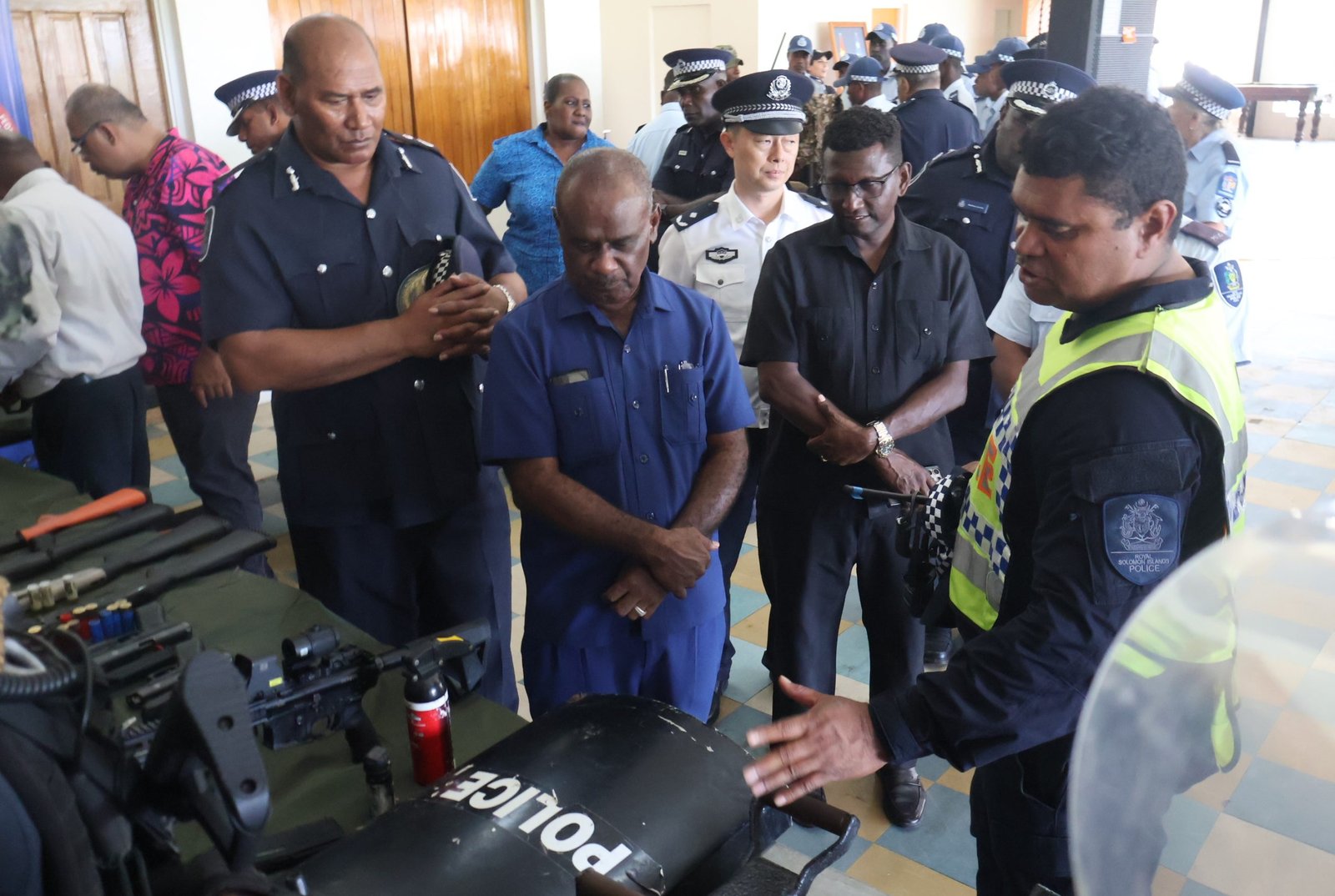 PM urges RSIPF to maintain its professionalism ahead of PIF Leaders meeting PM urges RSIPF to maintain its professionalism ahead of PIF Leaders meeting