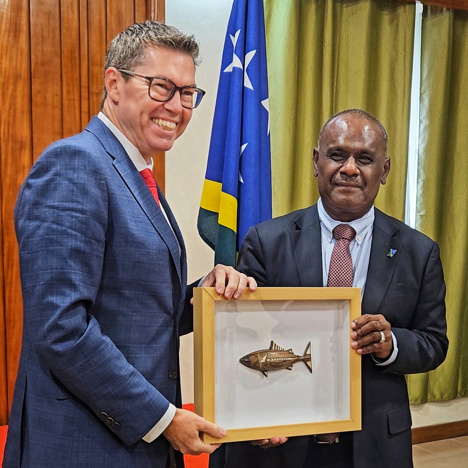 PM Manele and Minister Conroy strengthen Solomon Islands–Australia Partnership PM Manele and Minister Conroy strengthen Solomon Islands–Australia Partnership