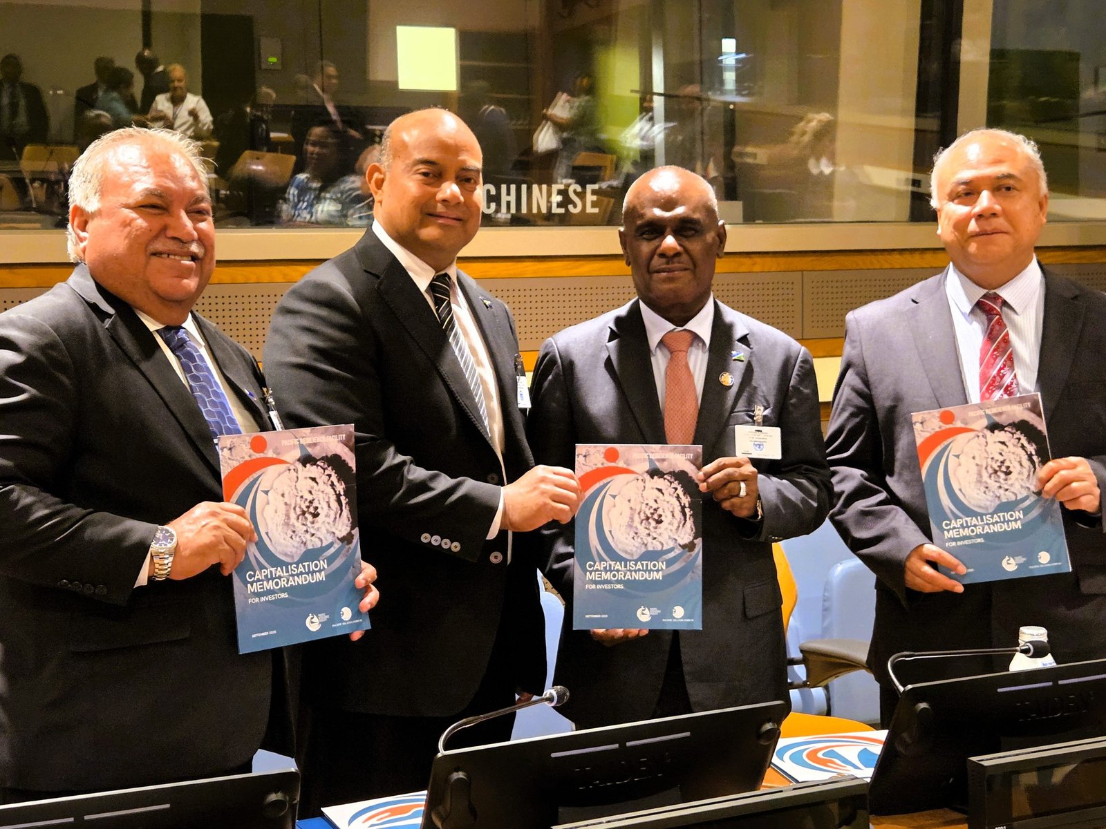 PM Manele Launches Pacific Resilience Facility Capitalisation Memorandum at UNGA80