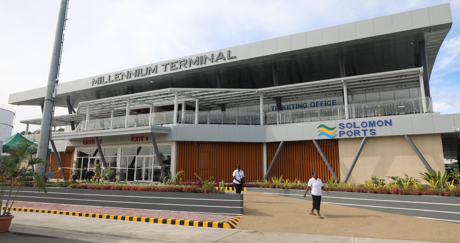 Solomon Ports commissions new state-of-the-art domestic seaport terminal building Solomon Ports commissions new state-of-the-art domestic seaport terminal building