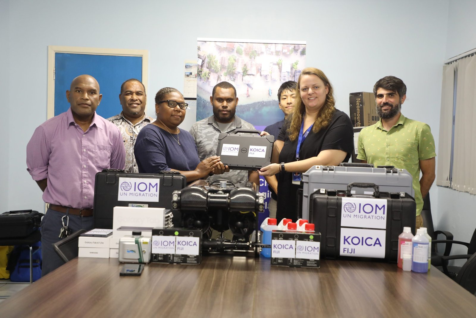 IOM provides Solomon Islands with Equipment to Support Community Vulnerability Assessments IOM provides Solomon Islands with Equipment to Support Community Vulnerability Assessments