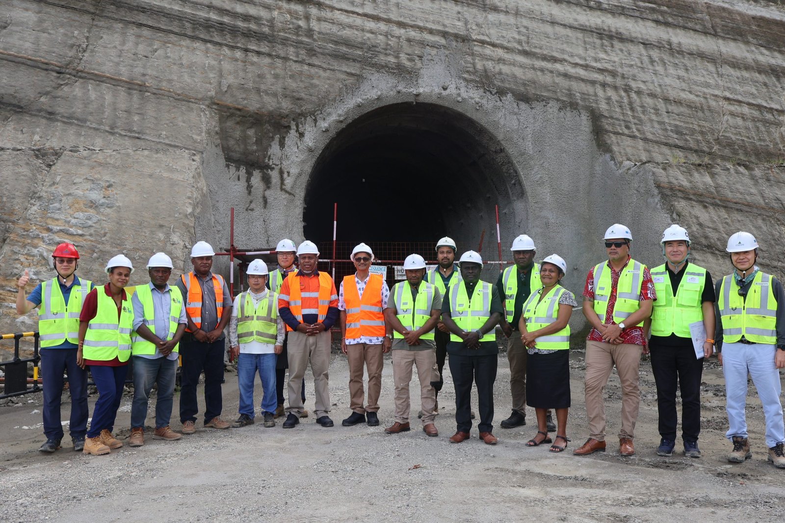 Acting Prime Minister site visit to Tina Hydro Project. Acting Prime Minister site visit to Tina Hydro Project.