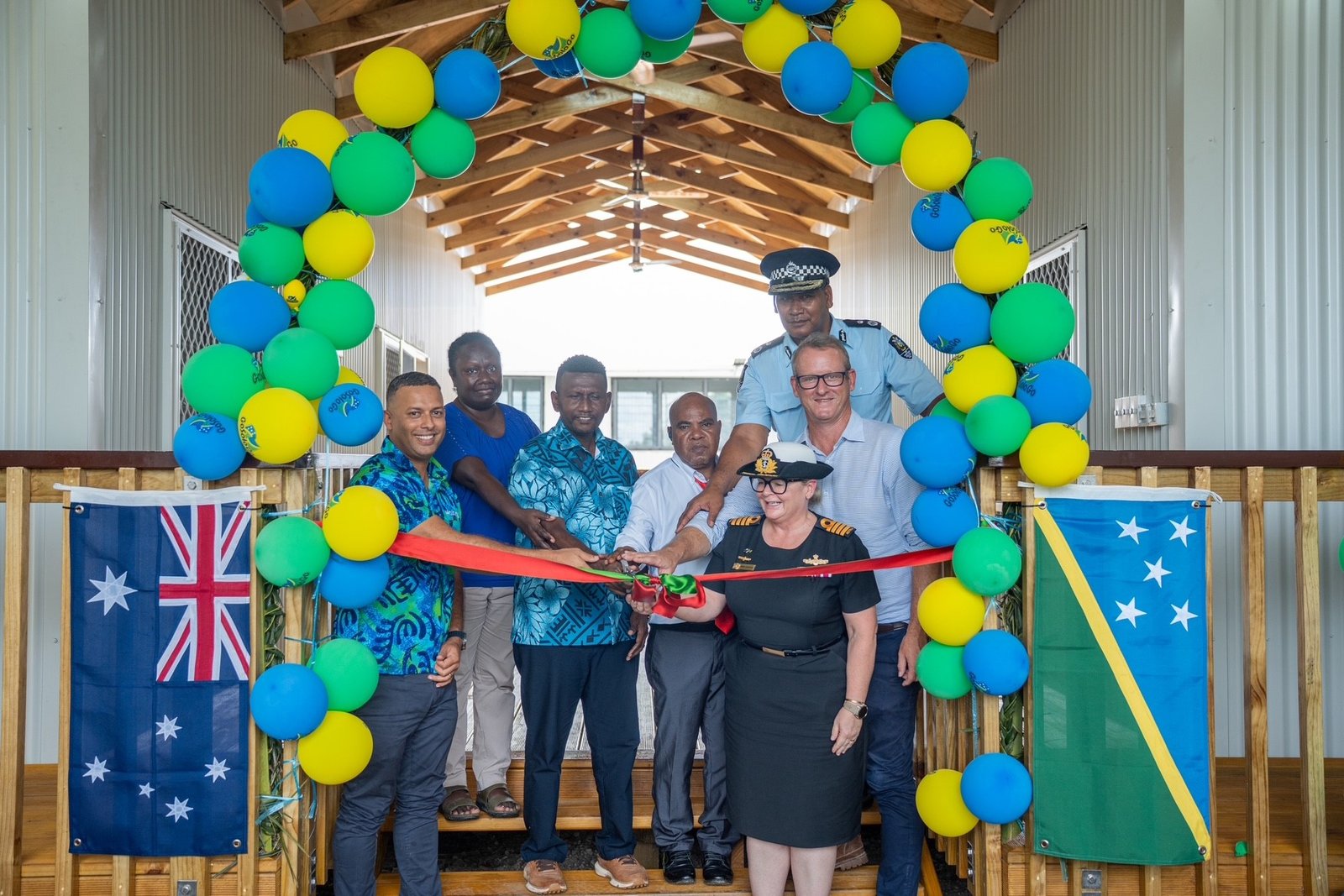 Eastern border outpost works package 1 Handover. refurbishment of the RSIPF and national disaster management office facilities Eastern border outpost works package 1 Handover. refurbishment of the RSIPF and national disaster management office facilities