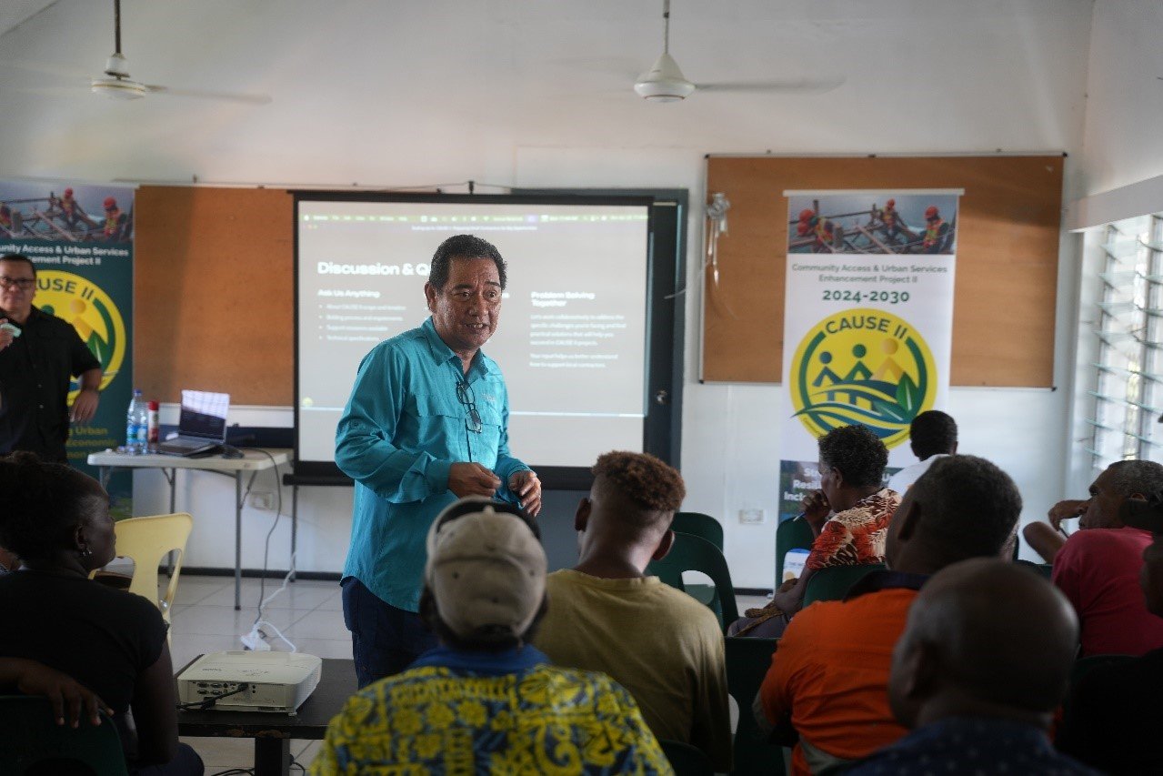 CAUSE II Project Fosters Awareness and Opportunities for National Contractors in Honiara CAUSE II Project Fosters Awareness and Opportunities for National Contractors in Honiara