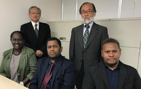 Health Minister Meets with Kiluufi Improvement Project Design Team and Kitano Construction Corporation Officials Health Minister Meets with Kiluufi Improvement Project Design Team and Kitano Construction Corporation Officials
