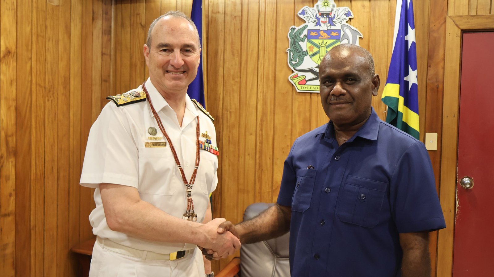 PM Manele meets Chief of Australia’s Defence Force PM Manele meets Chief of Australia’s Defence Force