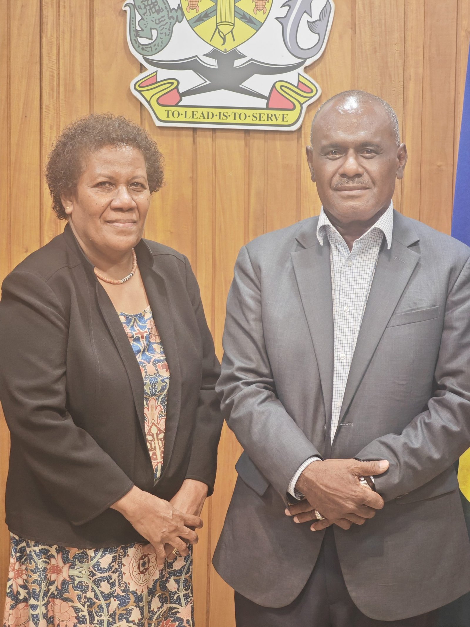 Ambassador Waetara meets with PM Ambassador Waetara meets with PM