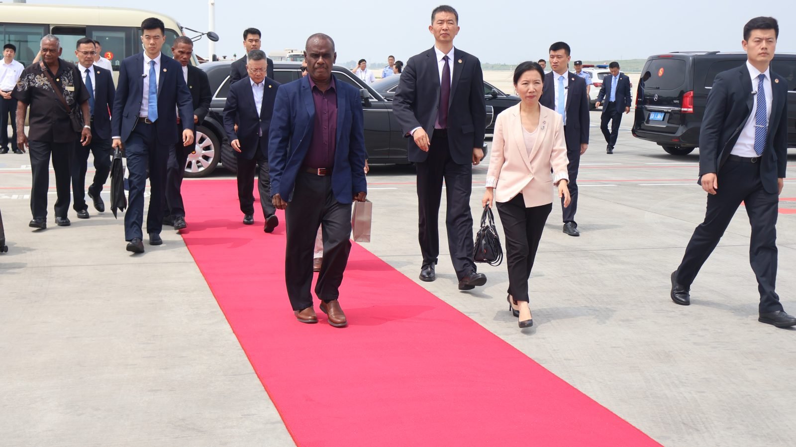 PM MANELE IN JAPAN FOR PALM 10 Solomon Islands Broadcasting