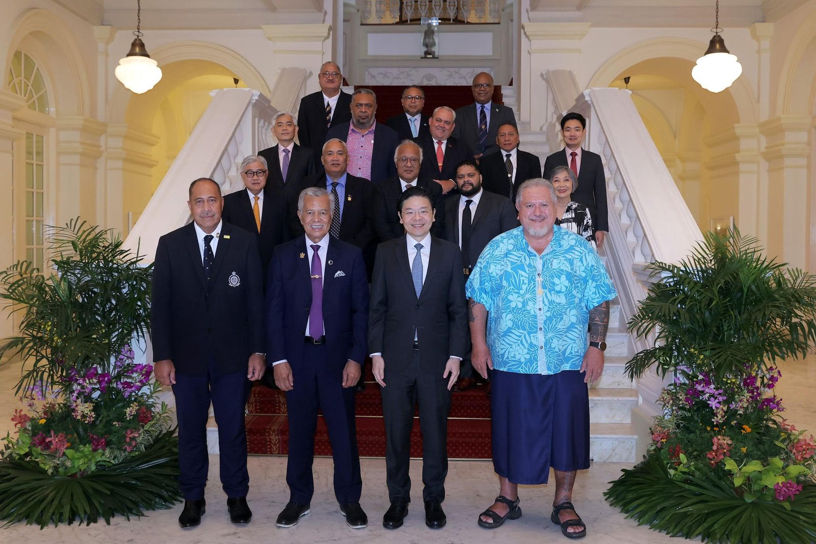 Minister of Foreign Affairs and External Trade, Hon. Agovaka attends 3rd Singapore Pacific High-Level Visit. Minister of Foreign Affairs and External Trade, Hon. Agovaka attends 3rd Singapore Pacific High-Level Visit.