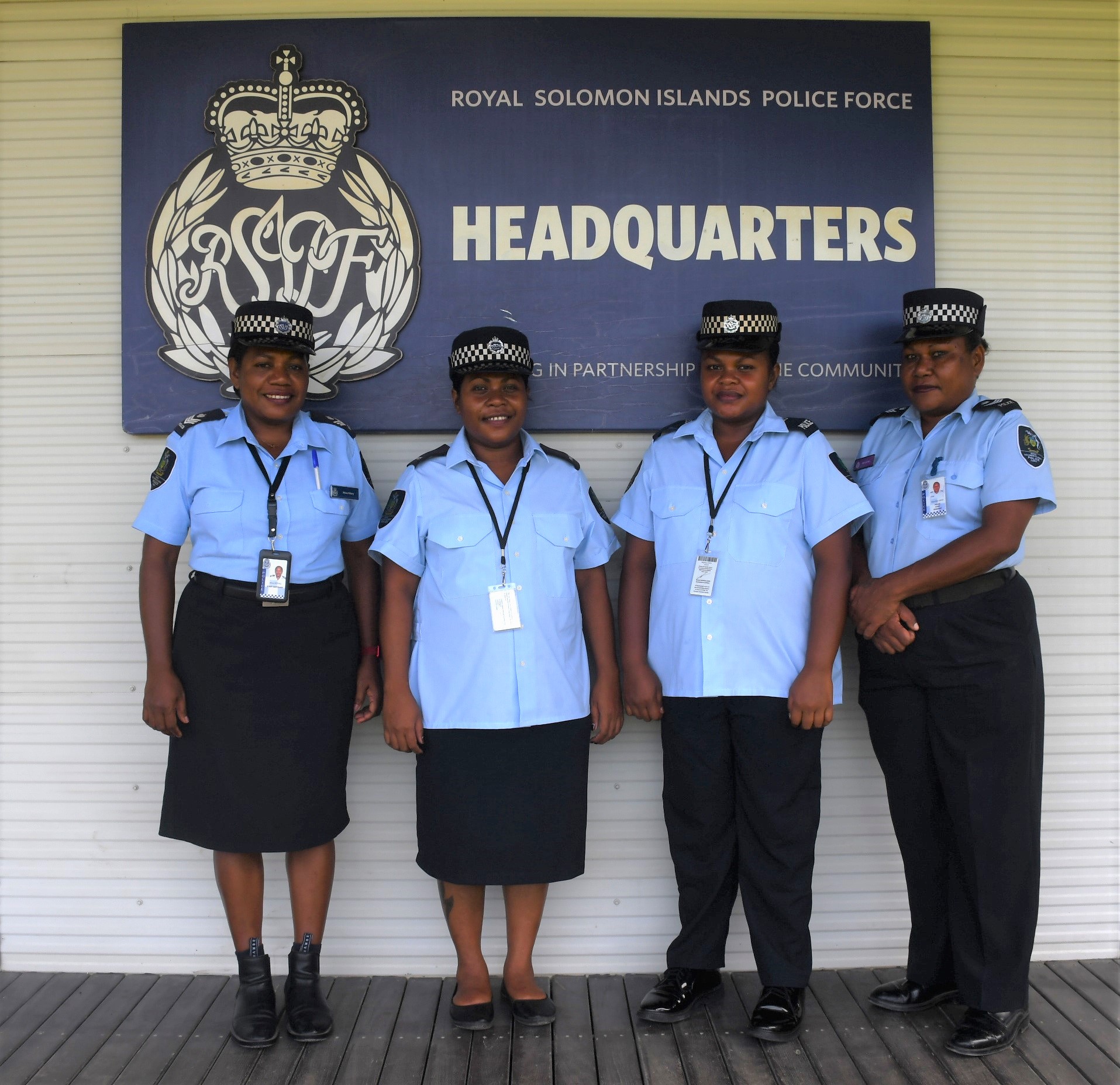 Maternity uniform for pregnant RSIPF officers