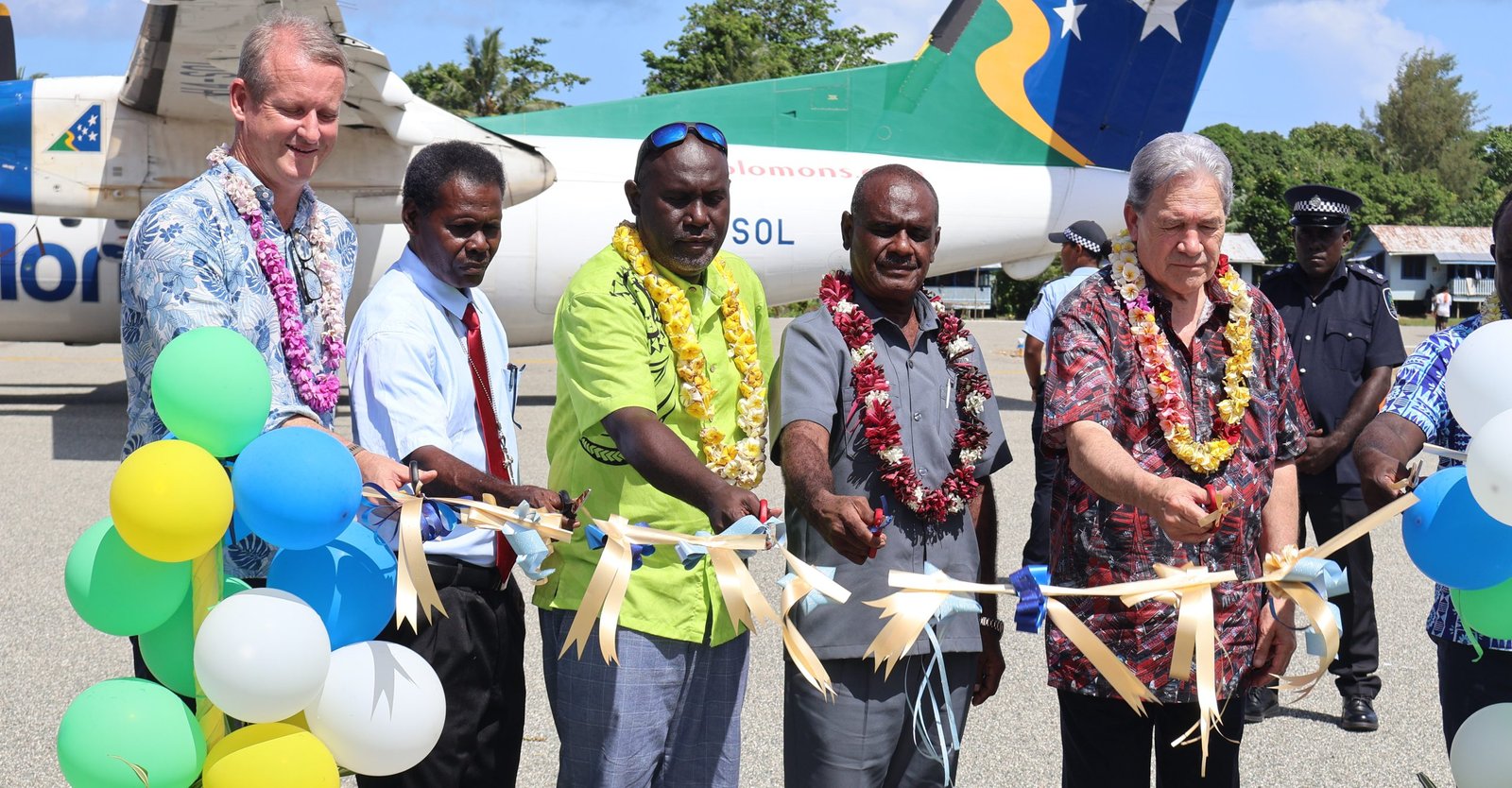 A TICK IN THE BOX FOR GNUT AS SEGHE AIRSTRIP OPENS A TICK IN THE BOX FOR GNUT AS SEGHE AIRSTRIP OPENS