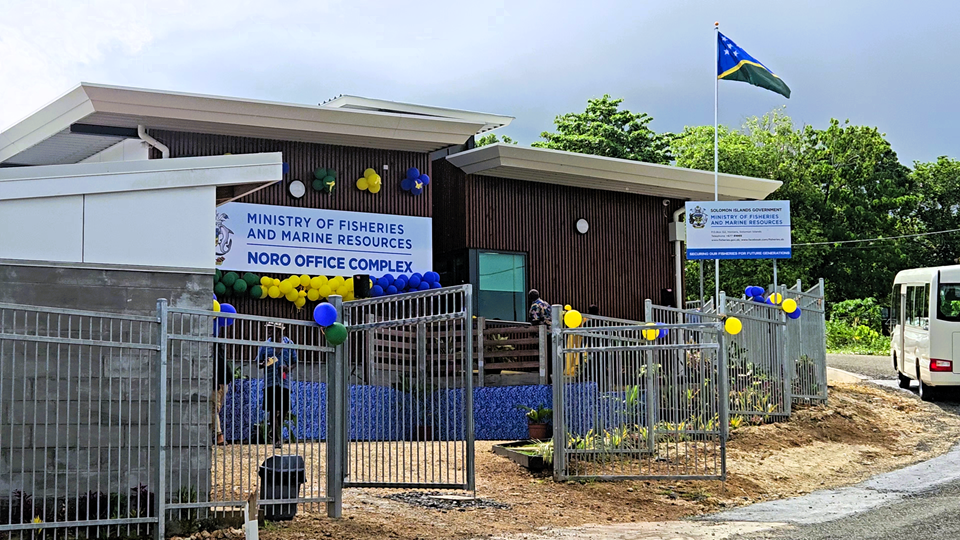 Prime Minister Hands Over Noro Fisheries Complex and Provincial Data Centre