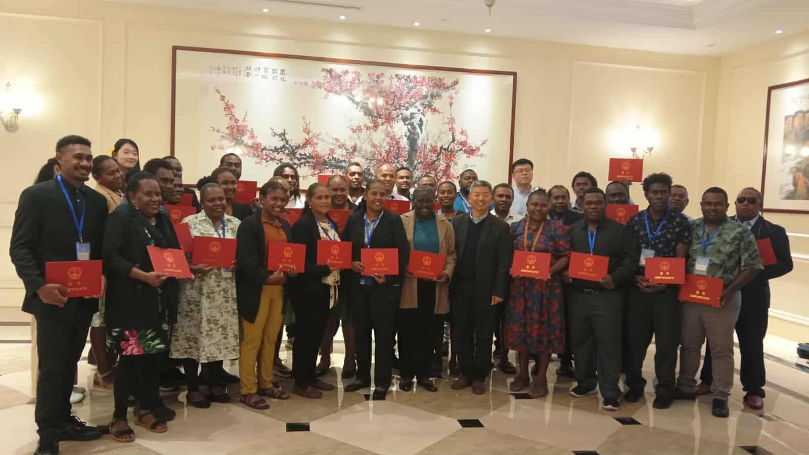 Solomon Islands Delegation Completes Seminar in Rural Development Training in China