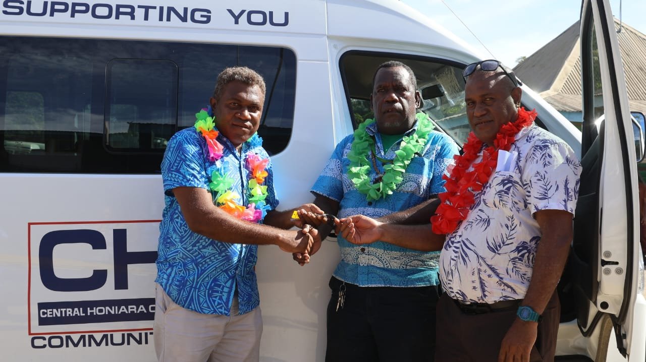 Central Honiara Constituency boosts HCC health service delivery with brand-new vehicles Central Honiara Constituency boosts HCC health service delivery with brand-new vehicles