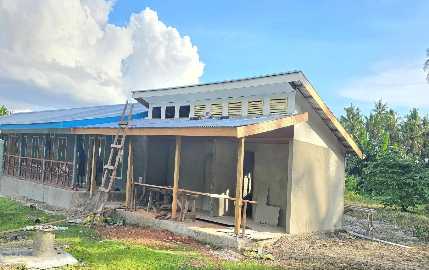 Arao clinic ablution block nears completion