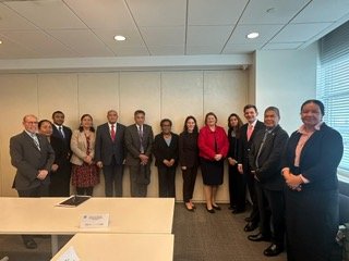 PIF Permanent Representatives discuss Pacific Priorities with UNGA President in New York